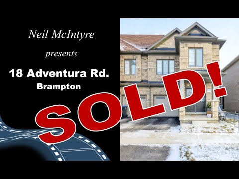18 Adventura Rd Brampton, ON L7A 0B7 SOLD by Neil McIntyre - Your Home Sold Guaranteed!