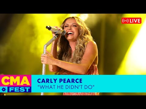 Carly Pearce - "What He Didn't Do" | CMA Fest 2023