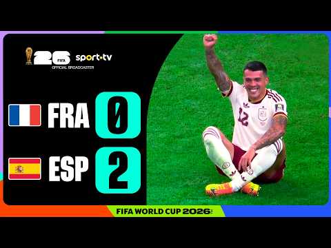França 0-2 Espanha (WC 2026)