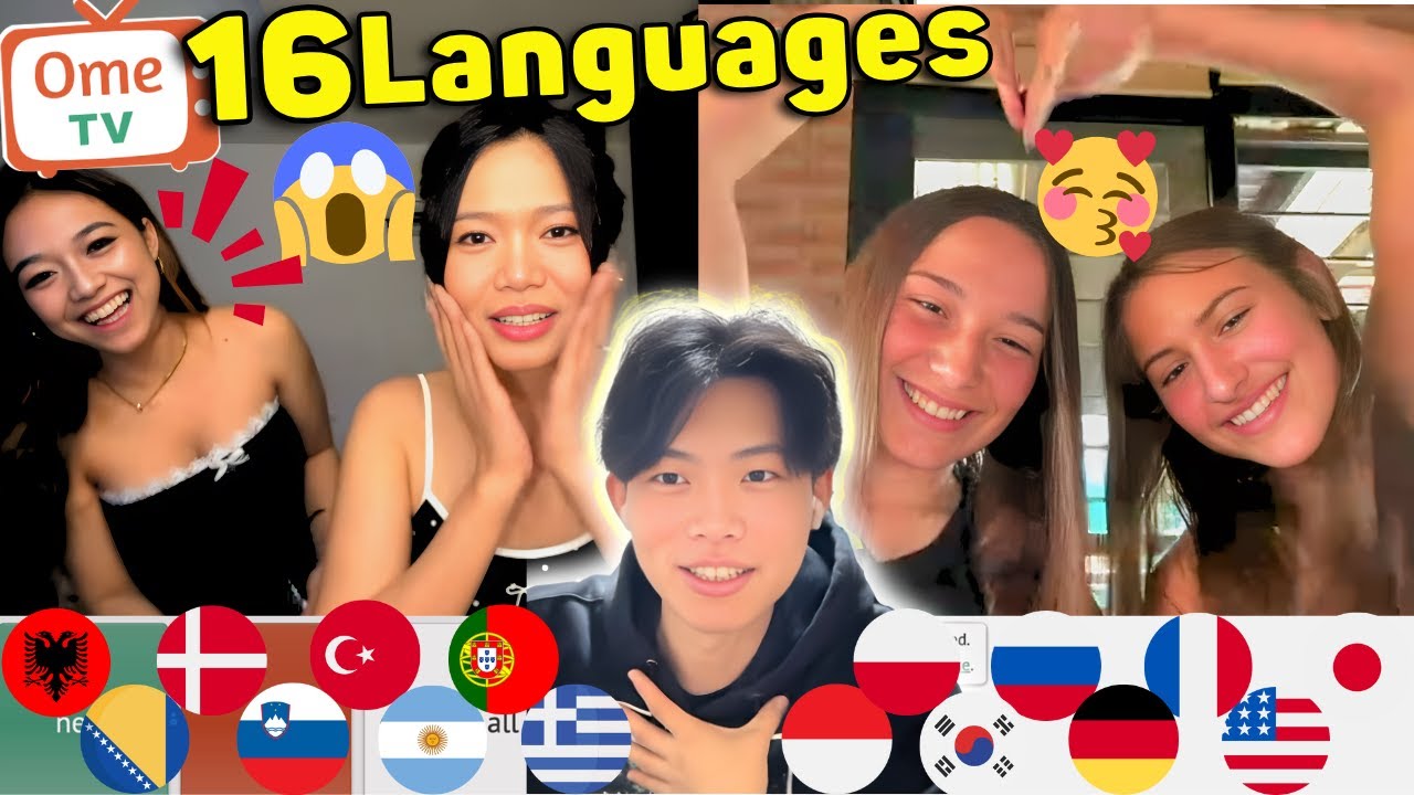 Speaking 16 Languages on OmeTV Was a TERRIBLE Idea 😂