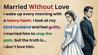 Learn English With Story 🔥 Married Without Love | Level 3 Listening || Graded Reader 📚