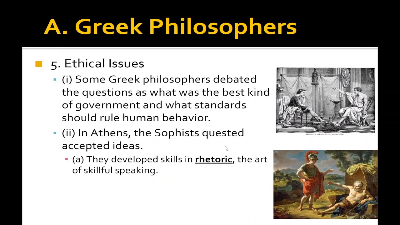 Unit 3 Ancient Greece Sect  3 Greek Philosophers