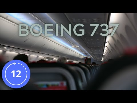 12 Hodin / Zvuky / NOČNÍ LET BOEINGEM 737 / Bílý šum / Zvuk letu letadlem / Zvuky na spaní