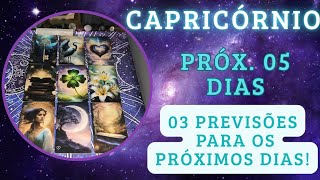 CAPRICÓRNIO ♑ PRÓX. 05 DIAS Você vai provar que não cometeu nenhum erro ✅