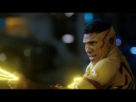 Kid Flash Powers and Fight Scenes - The Flash Season 9