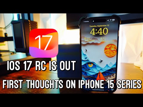 iOS 17 RC Released | iPhone 15 Event First Thoughts | What's Apple Thinking? |