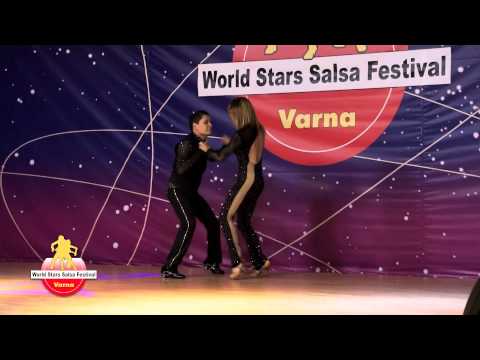 Luis Vazquez & Melissa Fernandez at World Stars Salsa Festival 2013