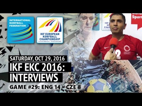 After match Moments: Game#29 ENG - CZE (IKF EKC2016)