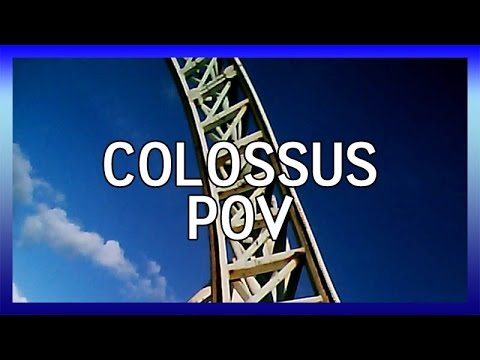 Colossus On Ride Front Seat PoV, Thorpe Park