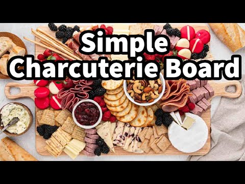 Simple & Stunning Charcuterie Board Tutorial