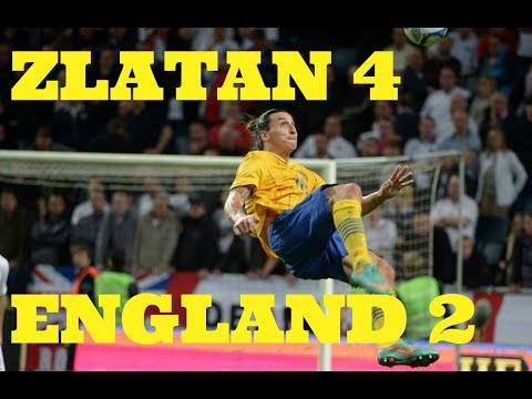 Sweden vs England 4 2 ! Zlatan Destroyed England 14 11 2012 Goals and Highlights HD [ENG]