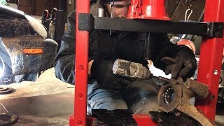 Wheel Bearing Replacement, Dodge Neon (Front, In Depth)