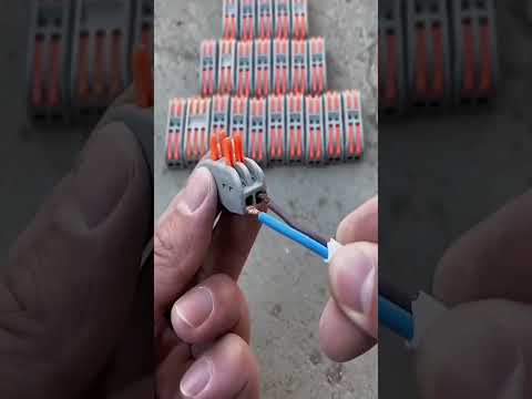 Lever Wire Connectors 👨‍🔧 #gadgets #shorts