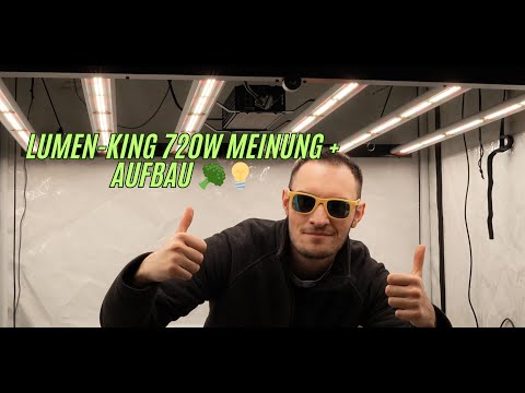 Lumen-King 720W Vollspektrum LED Beleuchtung 💡