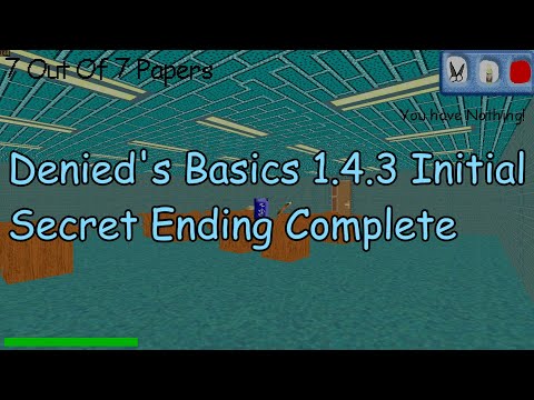 Secret Ending (Denied's Basics 1.4.3 Initial Port)