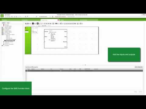 Tutorial SoMachine Basic - SMS Function Block