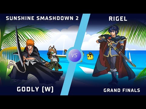 Godly (Fox, Ichigo) vs. Rigel (Marth) - SSF2 Grand Finals - Sunshine Smashdown 2