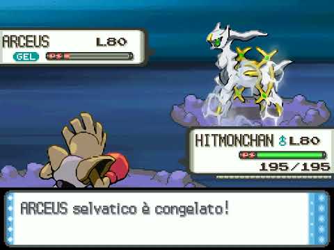 Pokémon Diamond Version (Italian) - Catching Arceus