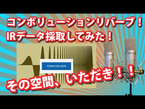【DTM】その空間の響きをサンプリング！IRデータを採取してみた！WAVES IR 1編_コンボリューションリバーブ