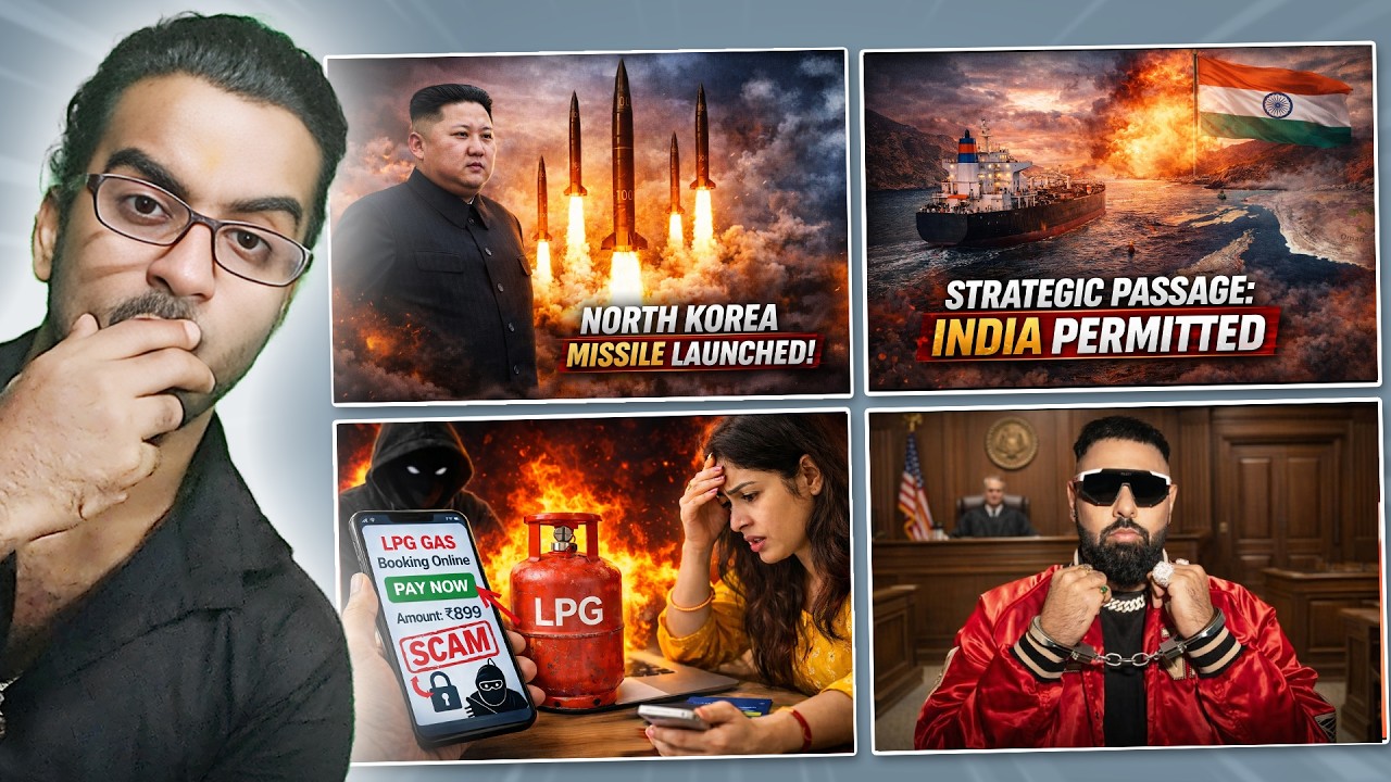 Kim Jong Un Launches Missiles, Iran on Indian Tanker, LPG SCAM, Badshah Arrest & Lawrence Threat