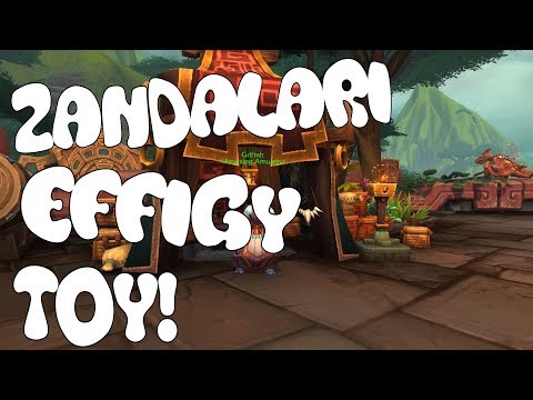 Zandalari Effigy Amulet (Toy) Guide - Battle For Azeroth 8.1.5 Video