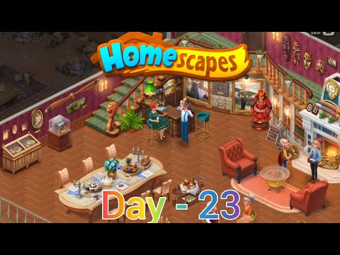 Homescapes Gameplay | Day 23 | Banquet Hall Complete! 🎉 Grand Party Celebration Begins