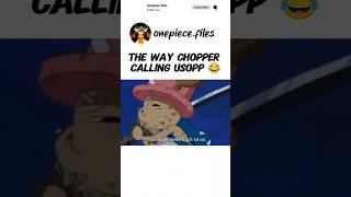 Download lagu The way Chopper calling Usopp 😂 #onepiece #funny #chopper mp3