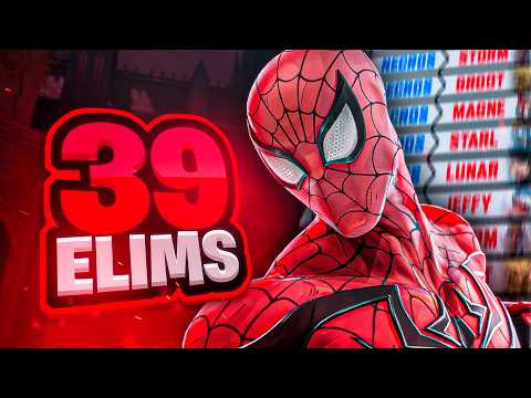 DROPPING 39 ELIMS ON MY FIRST GAME BACK ON SPIDER-MAN