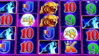 LOW ROLL TO BIG WINS #slotman #slot #casino #timberwolfdeluxe