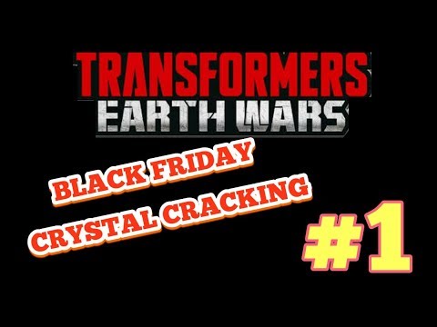 Transformers earth wars Crystal opening grimlock crystals from black Friday bundles