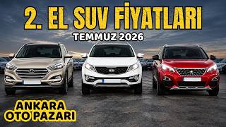 SUV ALACAKLAR İZLESİN | 2. El SUV Fiyatları ve Piyasası - Oto Pazarı Temmuz 2026
