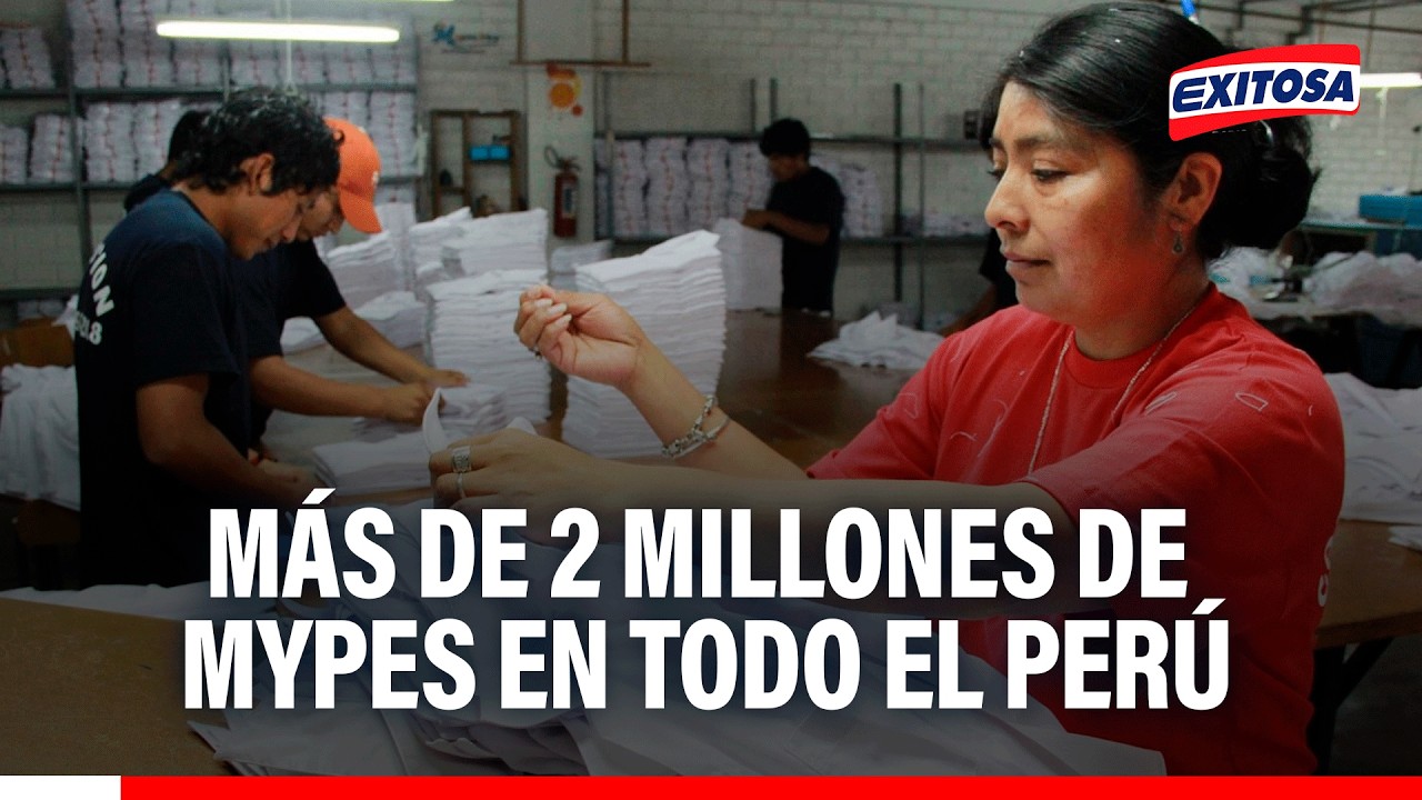 🔴🔵 Perú cuenta con 2 millones de MYPES y casi 400 mil entre servicios y manufactura, señala Hermoza