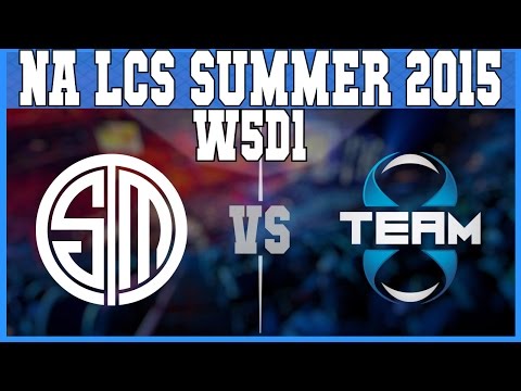 TSM vs T8 || NA LCS Summer 2015 || Week 5 Day 1 | Team Solomid VS Team 8 W5D1 HD