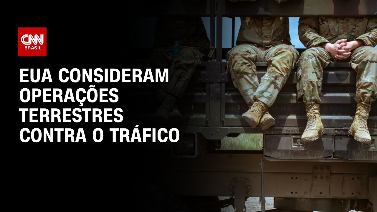 EUA avaliam operações terrestres contra traficantes na América Latina; veja análise | CNN PRIME TIME