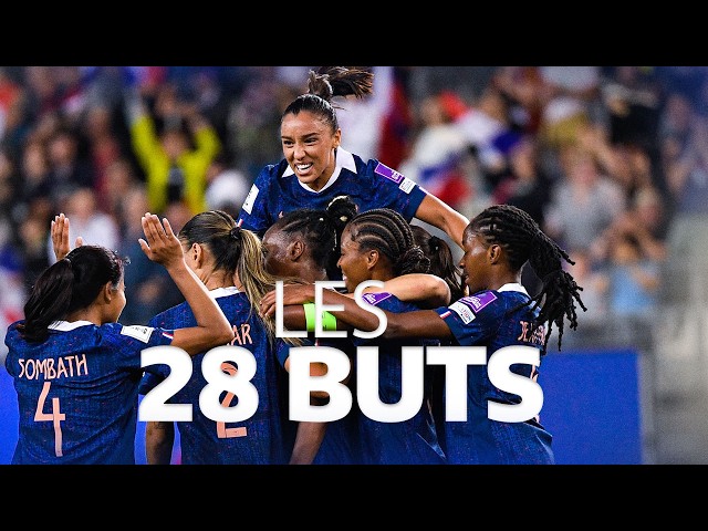 28 buts : l'INTÉGRALE de la SAISON des BLEUES