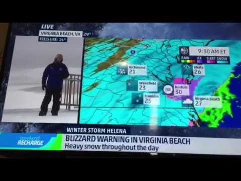 Virginia Beach Blizzard 2017