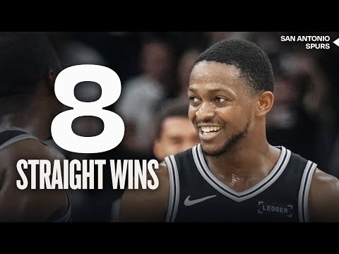 The BEST Moments of the Spurs' DOMINANT 8-Game Win Streak!