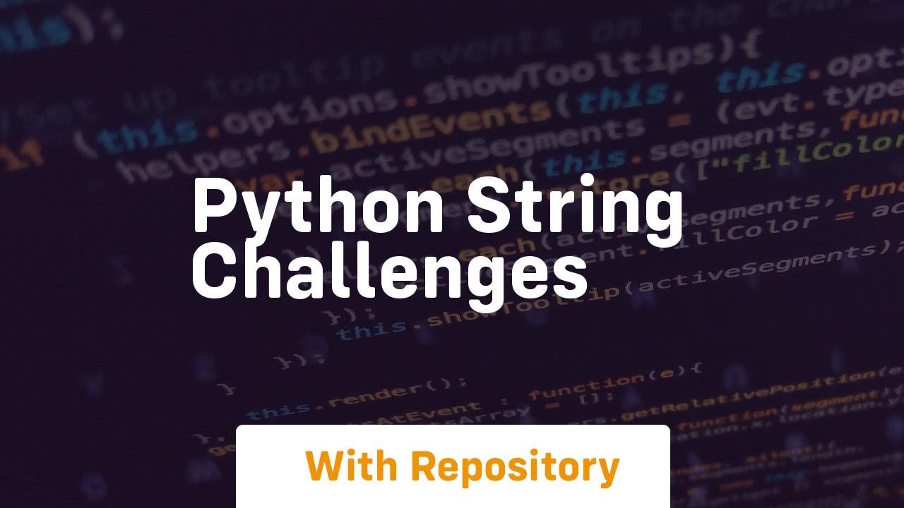 python string challenges