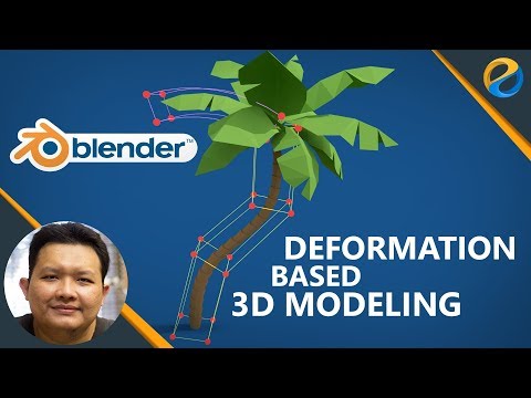 Blender deformation based 3D modeling
