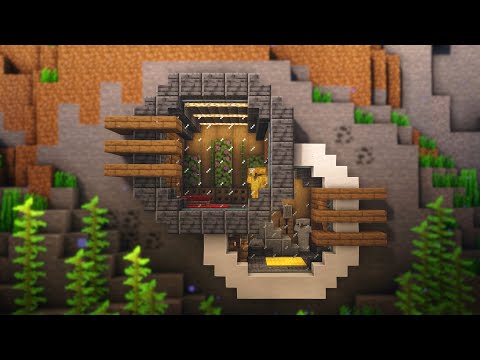 Goldrobin - Minecraft | How to build an Underwater Mountain House