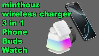 TEST - Minthouz - 3in1 wireless charger #minthouz #wirelesscharger