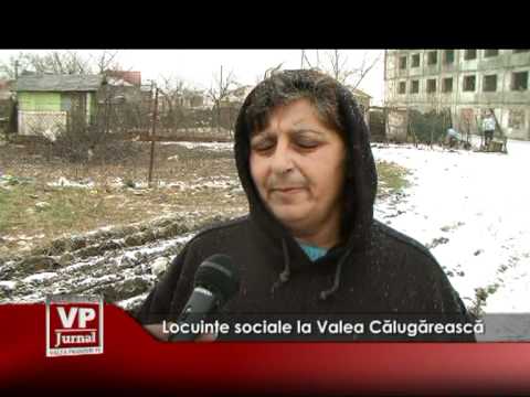 Locuinţe sociale la Valea Călugărească