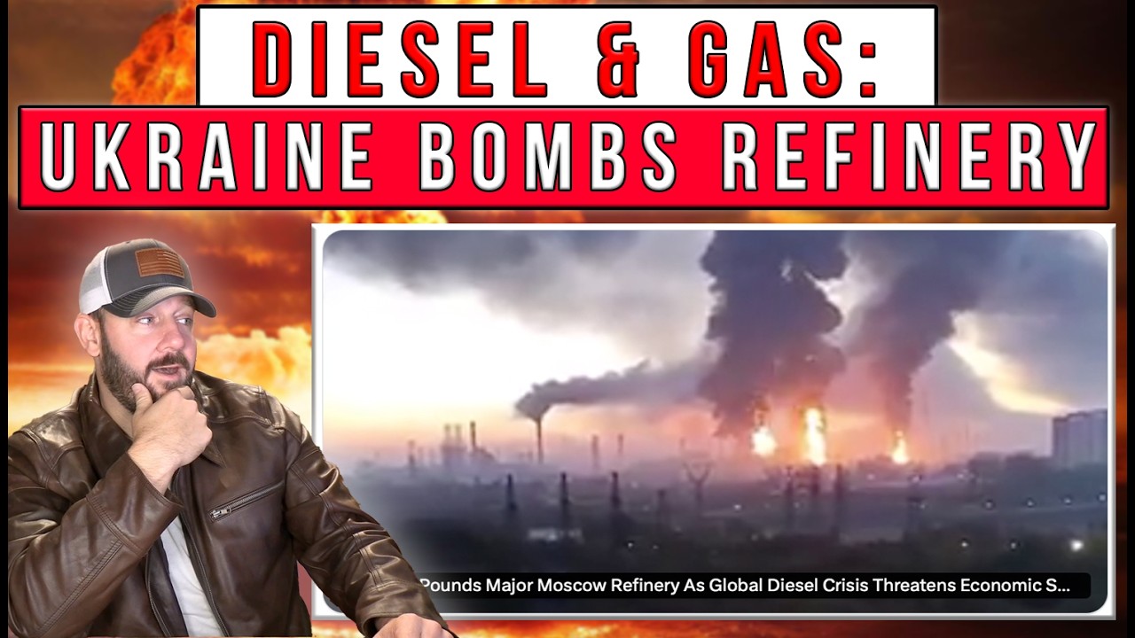 BREAKING | The Problem IS NOT OIL... The Diesel Problem Is Refining FACTORIES BLOWING UP...