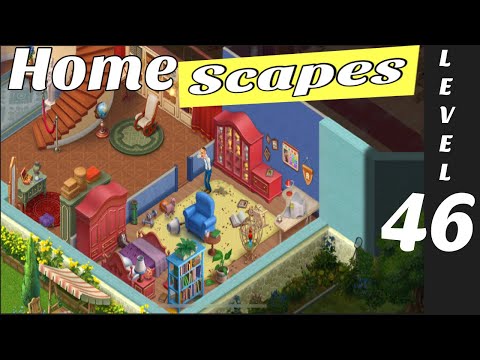HomeScapes Gameplay Level 46 | SmallYoutubeSupport #homescapes #gameplay #levelup