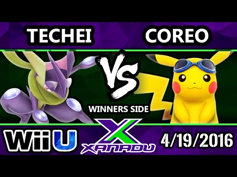 S@X 146 - Techei (Greninja) Vs. Coreo (Lucas, Pikachu) SSB4 Tournament - Smash Wii U - Smash 4