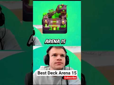 Best Deck arena 15 #clashroyalememes #clashroyale #shorts #trending
