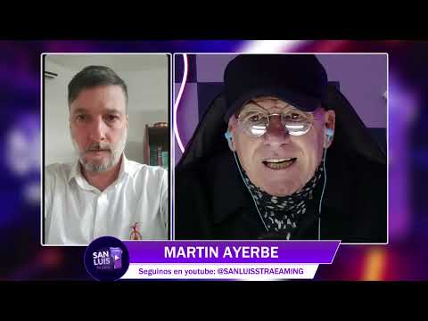 📢 Martín Ayerbe en San Luis Streaming con Alberto Trombetta - 22/04/26