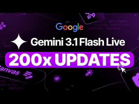 NEW Google Gemini 3.1 Flash Live is INSANE!