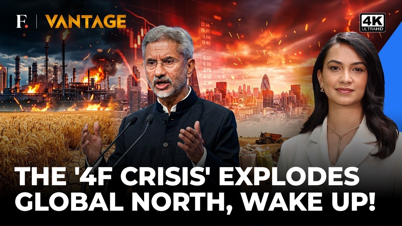 'A Crisis on 4 Fronts': Jaishankar Blasts Developed & Rich Nations as '4F Crisis' Explodes | Vantage
