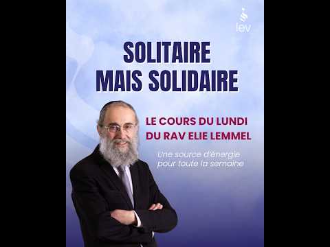 Solitaire mais solidaire